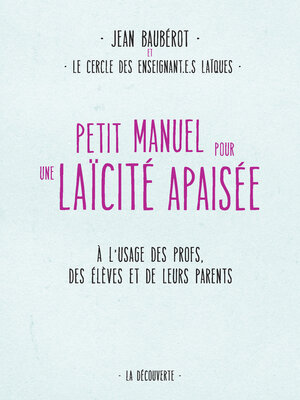 cover image of Petit manuel pour une laïcité apaisée